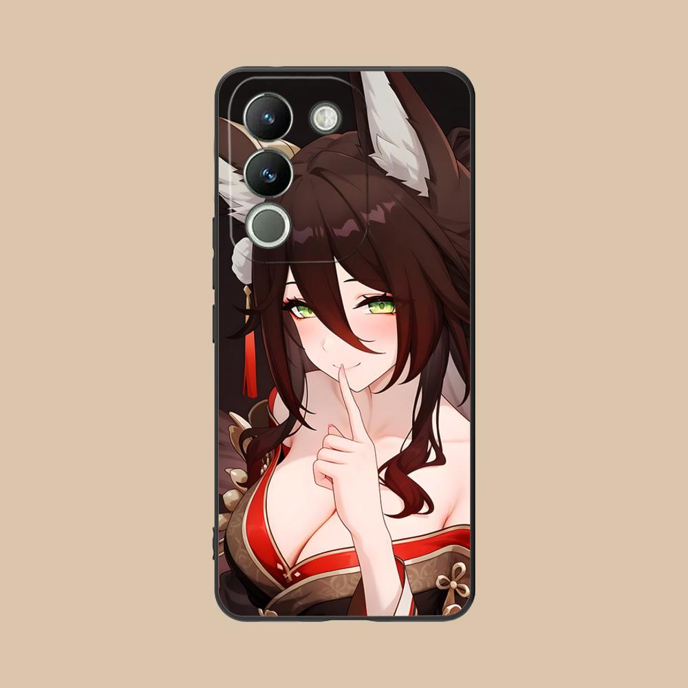 HSR Fugue Matte TPU Mobile Phone Case for VIVO V60 V50 V40 V30 V29 V27 V25 V23 Pro Lite 5G Colorful Printing Cover
