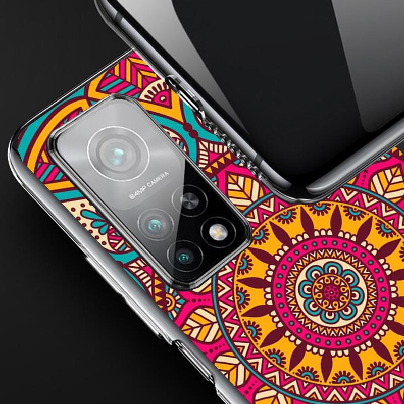 Totem Mandala Colorful Flower Phone Case For Xiaomi Redmi Note 15 14 13 12S 12 11 Pro Plus 14S 11S 11E 10 10S 11T 5G Personalize