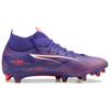 Puma Ultra 5 Series Match Comfortable Versatile Soccer Shoes Women Sneaker Purple Orange 107692-01