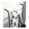 Yamazaki Jitsugyo (Yamazaki) Stand-up Mesh Ladder Hanger Black Approx. W45 x D24 x H160cm Tower Ladder Rack Hanger Rack 4730