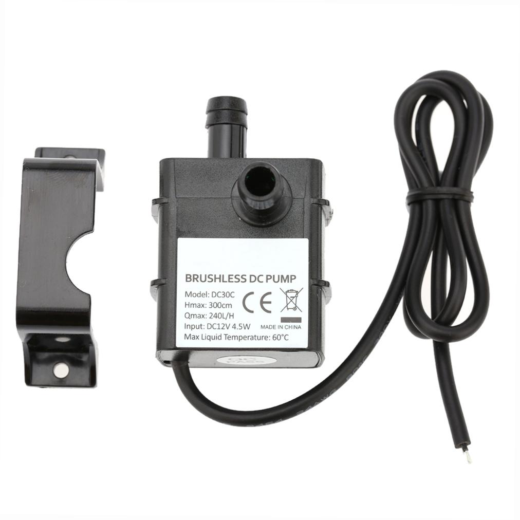 

Тихий 12В Безщітковий Насос 240 °C Нагрівання 300 см Насос- Фонтан з Важелем для Акваріума Охолодження Зволожувач