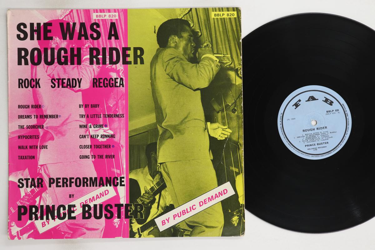 

Виниловая пластинка PRINCE BUSTER - She Was A Rough Rider BBLP820 FAB 1969 UK Регги, Ска и Даб Б/у