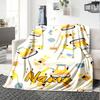 Custom Name excavator Theme Printed Blanket - Perfect for Couch, Bed, Travel & Outdoor Use | Machine Washable, Cozy & Durable.