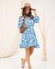 ISSA Plus Wedge Shirt Dress