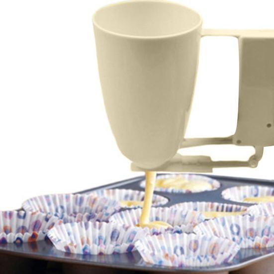 Distributeur de Pâte Qualité Alimentaire Plastique Réutilisable Tout-en-1 Cupcake Crème Pâte Entonnoir Boule de Viande Maker Accessoires de Cuisine