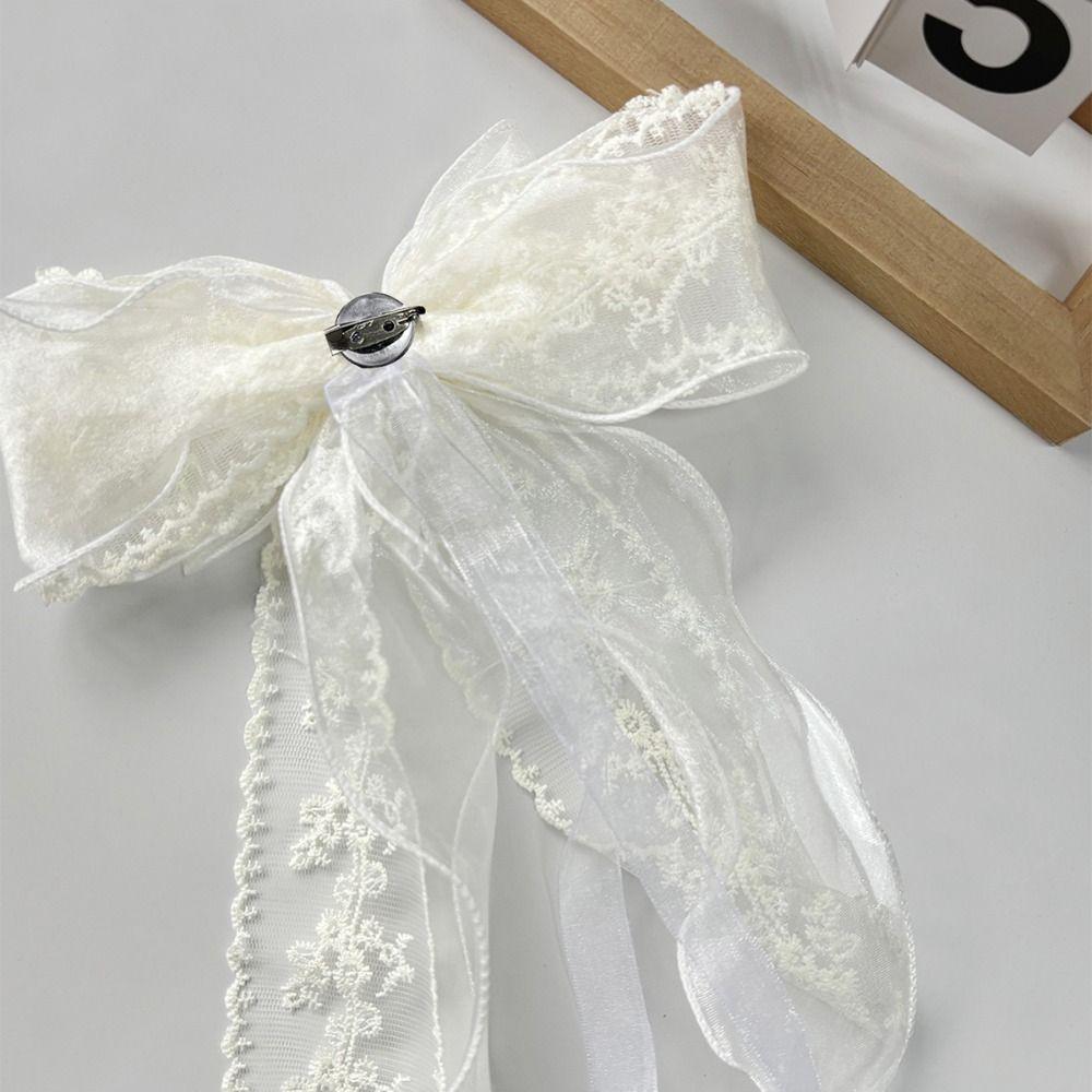Lace Bow-knot Curtain Tieback Clip Easy Installation Exquisite Design Curtain Tieback Elegant Curtain Tied Belt