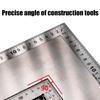 Rusts Resistant Stainless Steel 90 Degree Tool Portable Corner Ruler For Stable Use In Various Projects