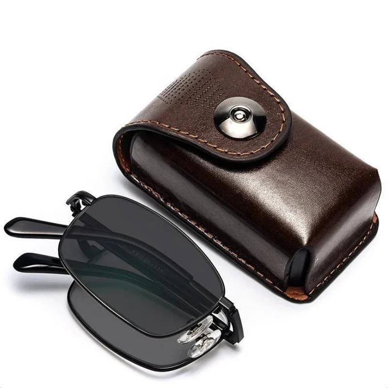 Ochelari inteligenți anti-lumină albastră pentru hipermetropie Ochelari fotocromici pliabili pentru prezbiocie Ochelari de lectură multifocal progresivi