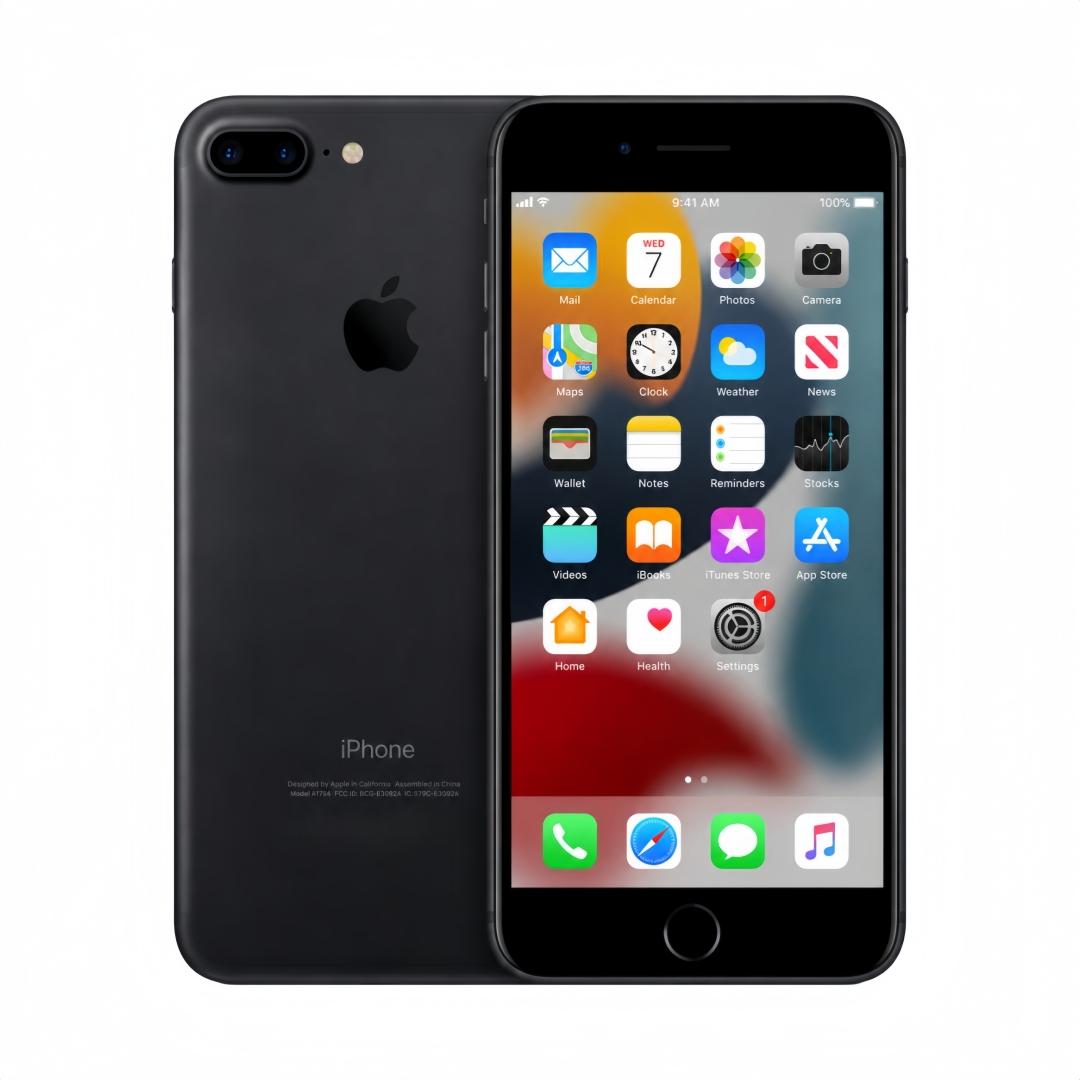 Gerenoveerde Apple iPhone 7 Plus 3GB RAM 128GB ROM Alle Kleuren 4G LTE Ontgrendeld iOS Smartphone Met Enkele SIM 128GB mat zwarte kleur