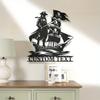 Custom Pirate Ship Metal Sign Retro Nautical Wall Decor for Home Office Man Cave