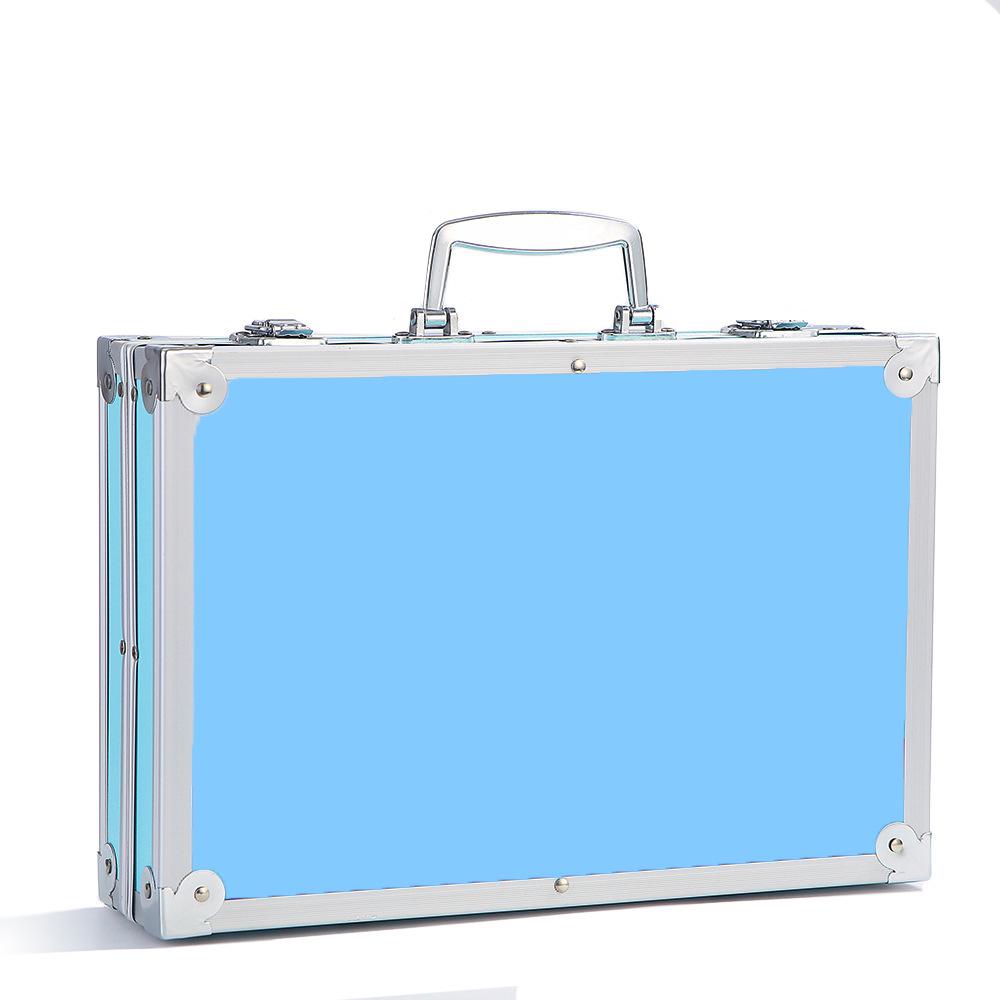 Pinsel 145 Aluminium Box Set: Doppelschichtige Kinder-Zeichen- und Graffiti-Kunstwerkzeuge - Perfektes Preisgeschenk zum 1. Juni