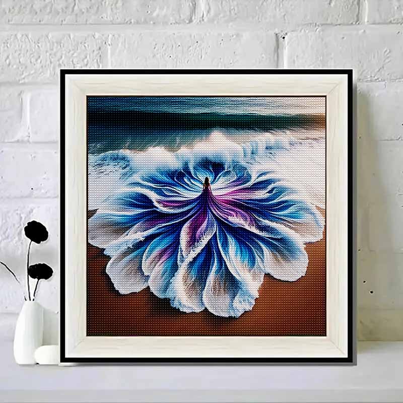 Nuovo Arrivo Pittura Diamante 5D Fai da Te Cerchio Completo "Gonna Marina" Ricamo Punto Croce Decorazione Casa Regalo