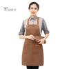 Waterproof Apron for Men Women Adjustable Length Waist Tie Multi-Pocket Apron for Kitchen Grill Restaurant Bar Cafe Beauty Salon Nail Studio Uniforms