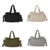 Nylon Tote Bag For Women With Zipper Closure And Mobile Pocket For Daily Use