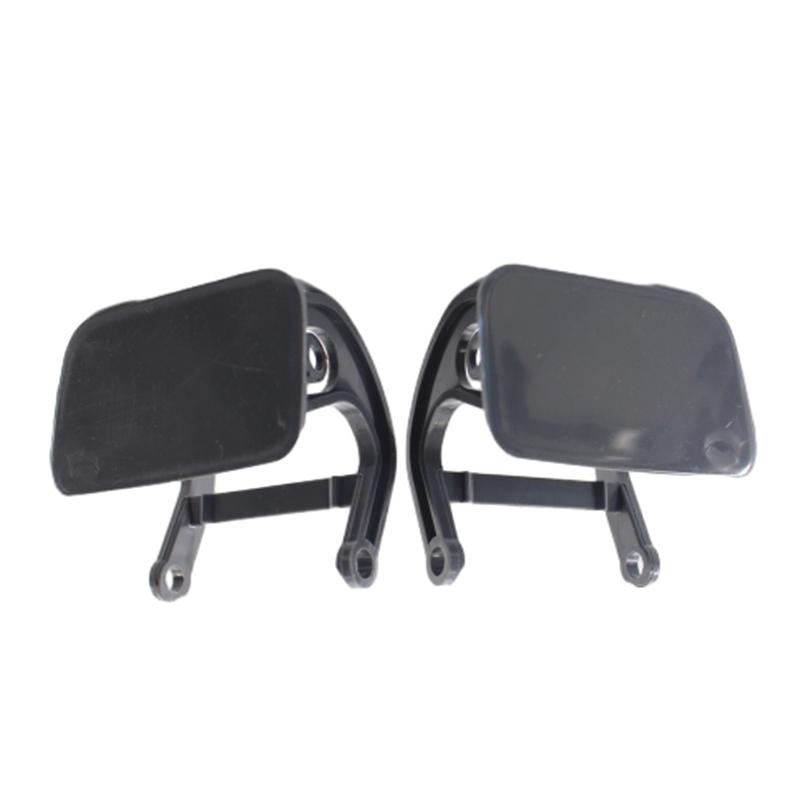 1 Paar Grau Frontstoßstange Scheinwerferreinigungsdüse Abdeckung für BMW E60 5er Serie 2004 2005 2006 2007-2010 51117111742 51117111741