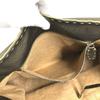 Fendi Selleria Stitch Tote Bag Flap Hand Bag Leather Metallic Gold Based