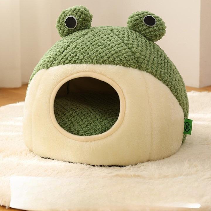 Warm Pet Nest Original Frog Series Warm Cat Nest Dog Nest Autumn and Winter House Nest Pet Supplies