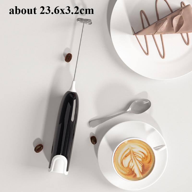 Mini Milk Frother Handheld Foam Maker for Lattes Whisk Coffee Cappuccino Matcha Hot Chocolate Egg Beater Drink Mixer
