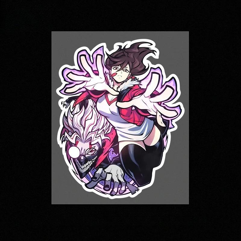 Car Sticker Auto Vinyl Decal Waterproof Anime  Cool Design for Car Body Window Bumper Scratch Removable Vehicle Decoration
