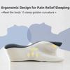5 Colors Butterfly Neck Pillow Memory Foam Orthopedic Cervical Support Pillow for Pain Relief and Health Care