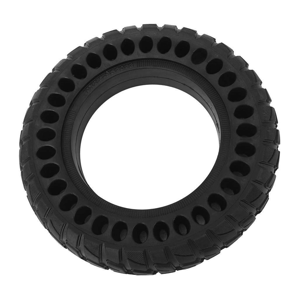 10X2.50 Electric Scooter Solid Tire Rubber 10 Inch Anti Slip Explosion Proof Scooter Honeycomb Solid Wheel for