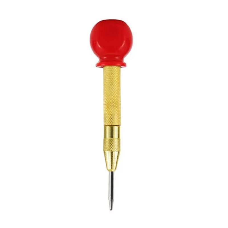 Automatic Center Punch Non-Slip Metal Punch Woodworking Tool Hand Tool For Wood Metal Steel Aluminum