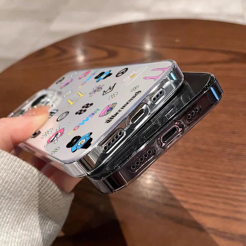 Acrylic Phone Case for iPhone 11 12 13 14 Pro 12 14 16 Pro Max for Samsung A16 A36 A56 S24 FE High-quality Painted Anti-fall Mobile Phone Case