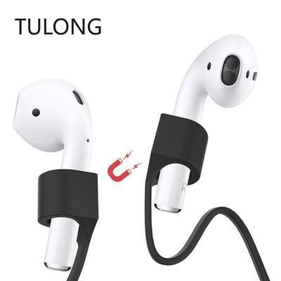 Anti-Lost Silicone Earphone Rope Holder Cable for AirPods  Wireless Bluetooth Headphone Neck Strap Cord String