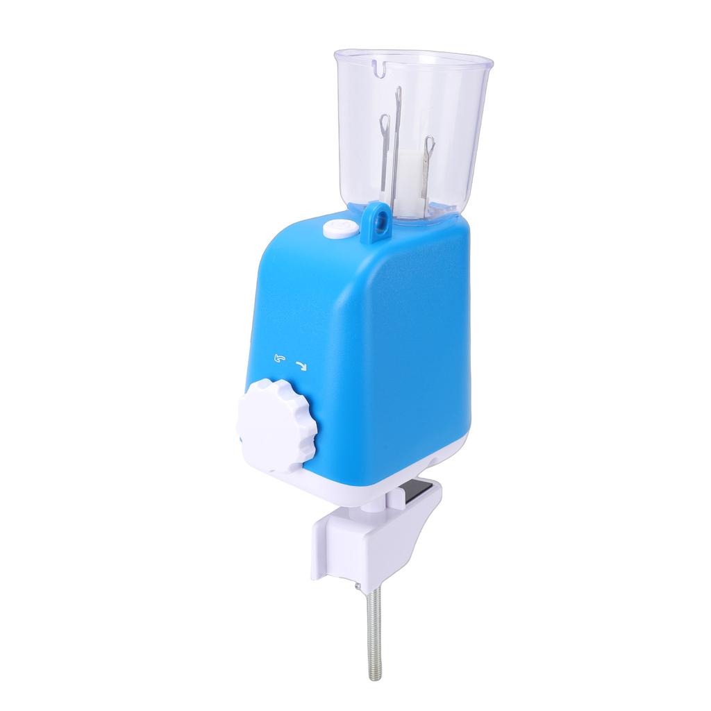 Electric Cord Knitting Machine with Tension Control Automatic Rope Braiding Machine for Crochet Crafts Blue