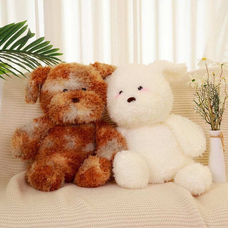 

30/40/50/60cm Cute Puppy Plush Toy Doll Children’s Soothing Sleeping Companion Doll Dog Children’s Birthday Gift Sensory Cogniti 30cm