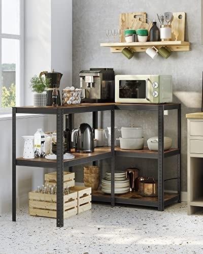 Regał, 50 X 100 X 200 Cm, 875 Kg Nośność (175 Kg Na Półkę), Przemysłowy, Regulowane Półki Do Przechowywania, Do Salonu, Kuchni,