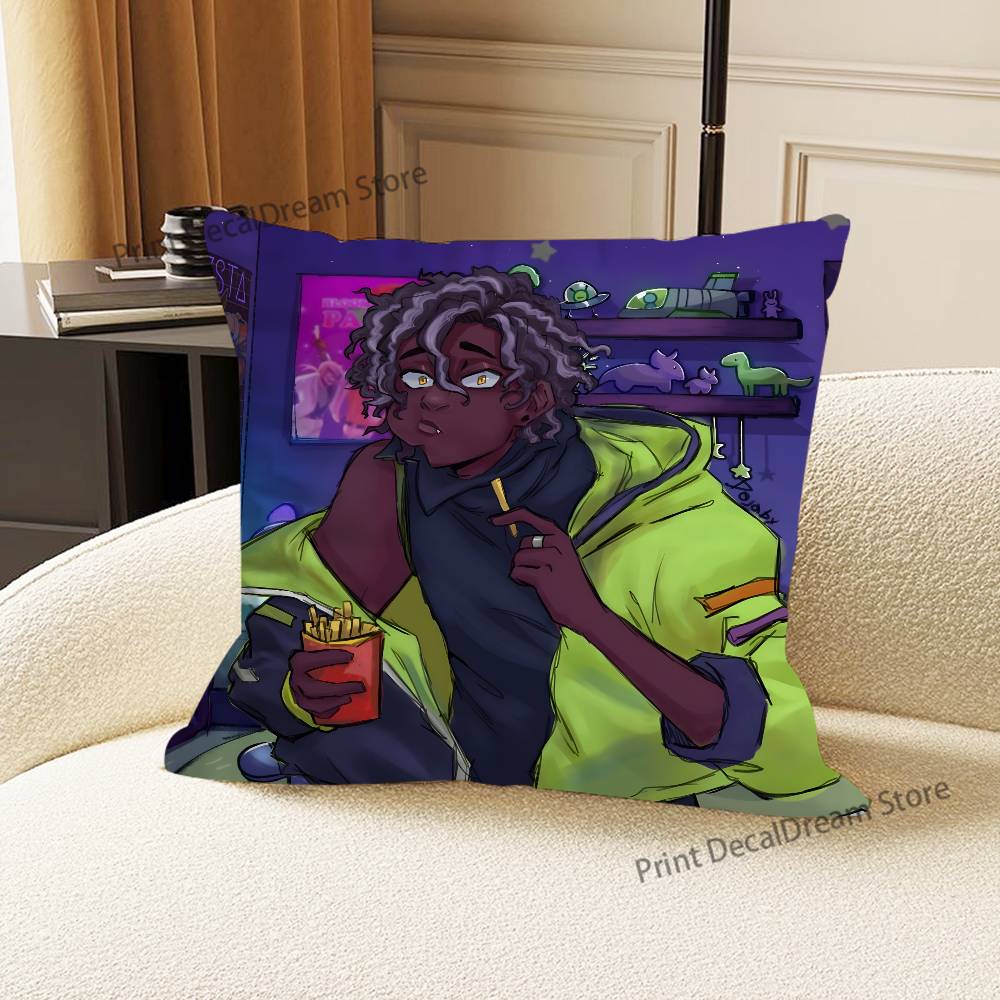 Game E-ERROR143 M-Micah Yujin Cushion For Bedroom Car Coffee Shop Room and Living Room Sofa Decorative Pillow Cover Case