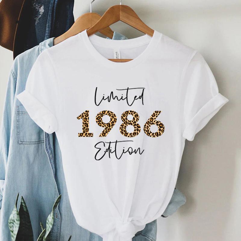 Maglietta Unisex Manica Corta per il 40° Compleanno Vintage 1986 Maglietta 40° Compleanno Top Classici 40° Regalo di Compleanno per Unisex
