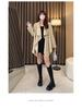 Spring 2025 Slimming French Trench Coat in Plus Sizes - Women's Light Luxury Casual Fashion