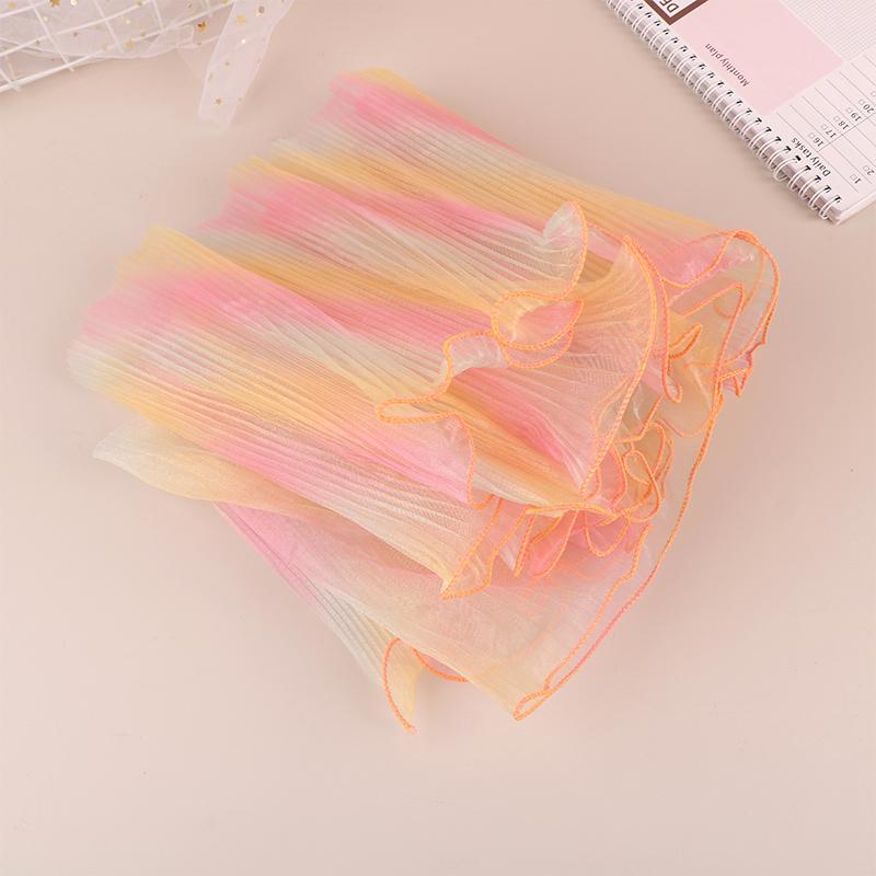 Wave Yarn Flower Wrapping Paper Pleated Yarn Florist Bouquet Packaging Lace Mesh DIY Flowers Gift Wrapper Supplies 28cmx4.5M