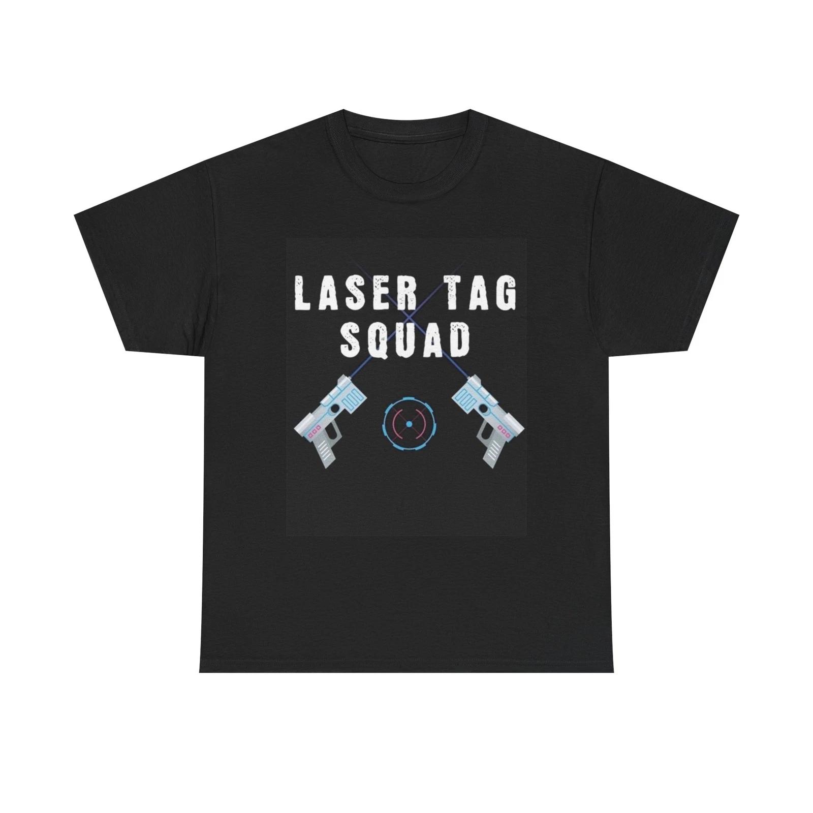 Men s and Women s T-shirts Laser Tag Squad Graphic S