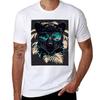 Black Panther In Sunglasses Tshirt Fashion Simple Casual Tee Shirt