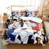 3D Anime Bedding Set For Adults And Children, Single,Twin, Full,Queen, King Size Bed Set,Duvet Cover,3D, Bedroom Bed Linens