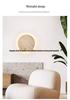 Wabi-Sabi Style Retro Yellow Travertine Light for Hallway, Corridor, Entrance, Balcony, and Bedside Atmosphere.