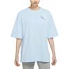 Nike Women'ss Retro Hand-Drawn Drop Shoulder T-Shirt Blue DX6150-441