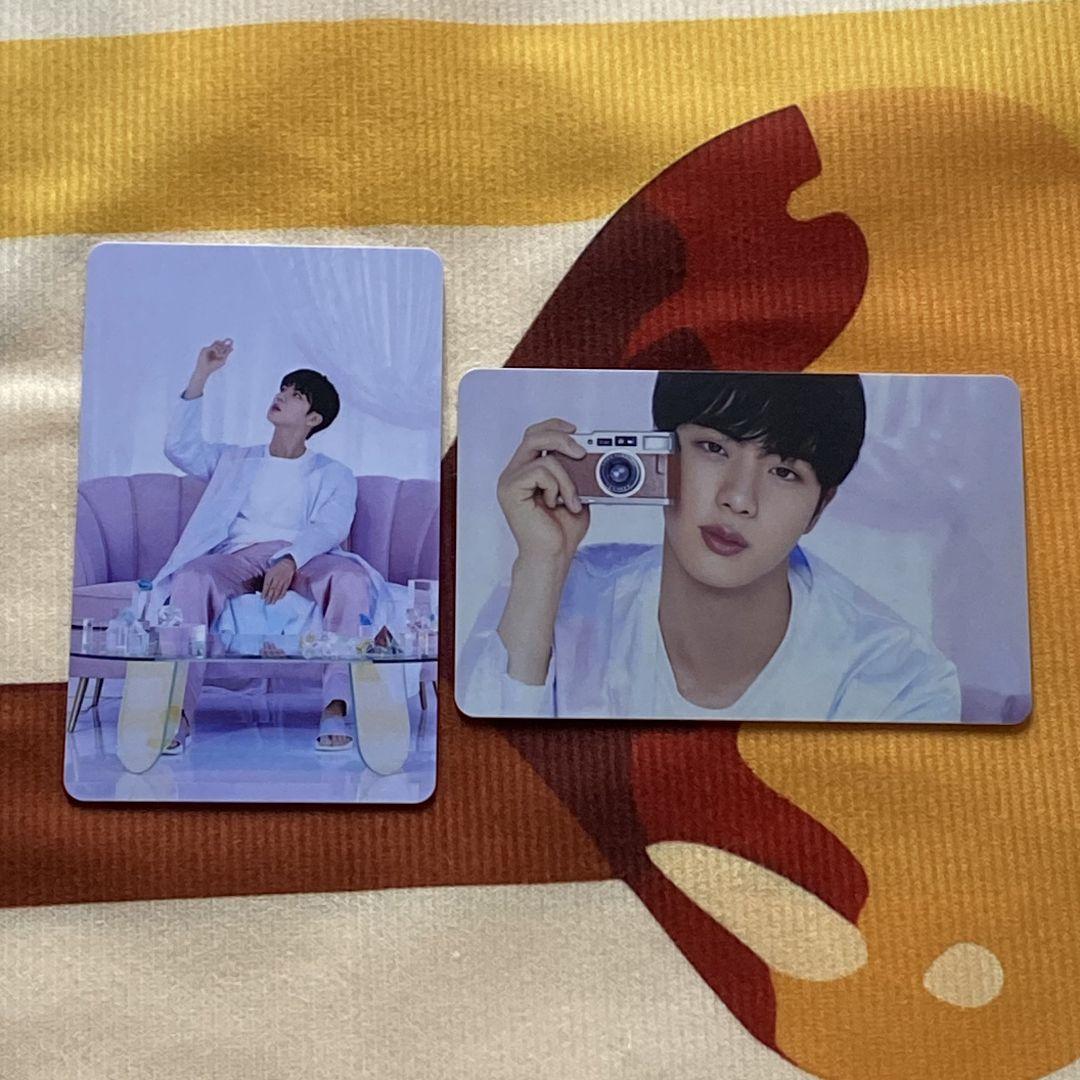 

[USED] BTS Lucky Drop JIN BE Unreleased Korea Limited 2-Piece Trading Card