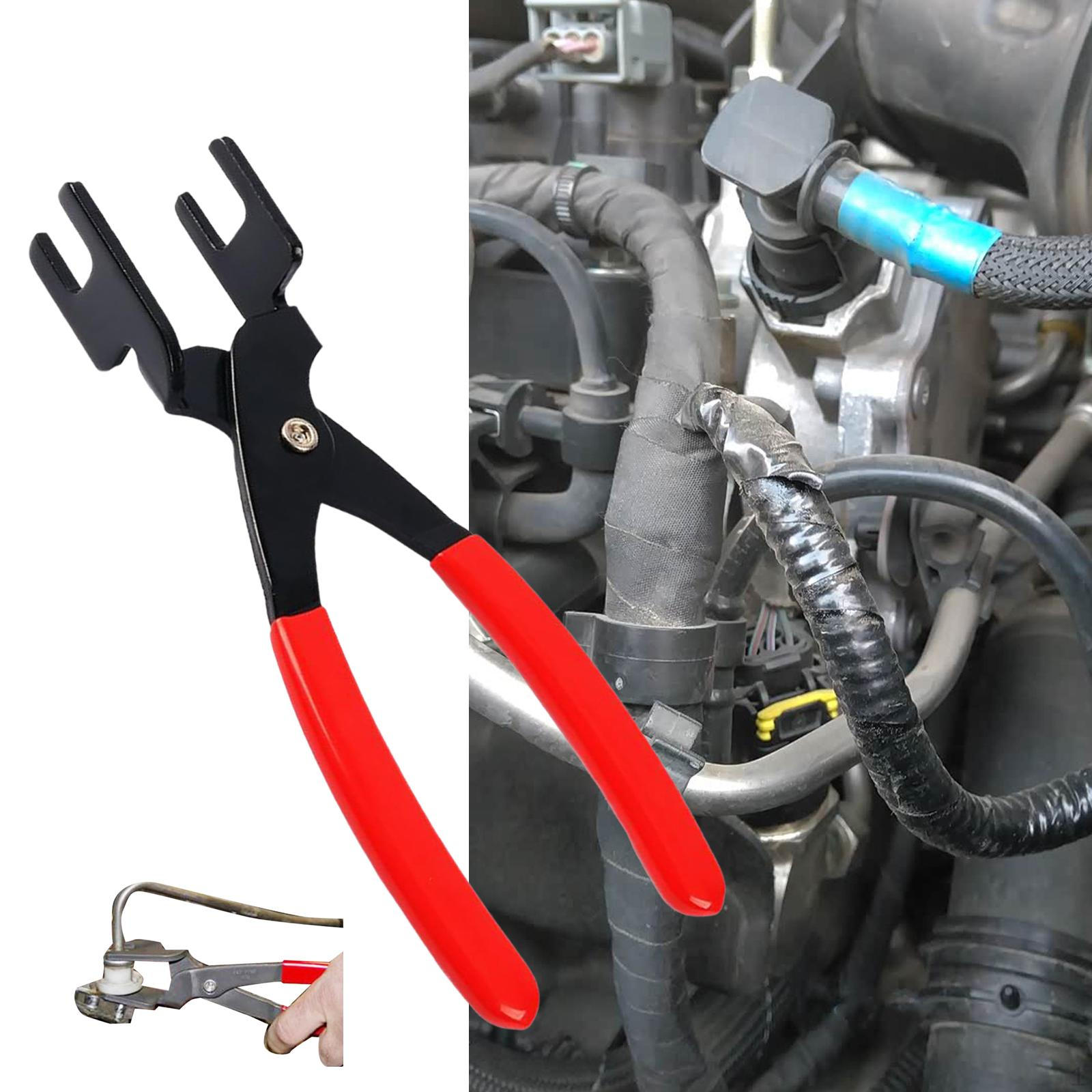 

Клещи для разъединения топливной магистрали и кондиционера Инструмент для снятия Гаражный установщик Автозапчасть Быстро для