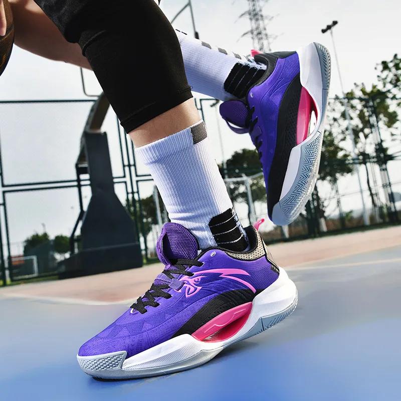 Original Brand Professional Basketball Sneakers Unisex Fashion Quality Men Sports Shoes Comfortable Platform Shoes Trainers Men