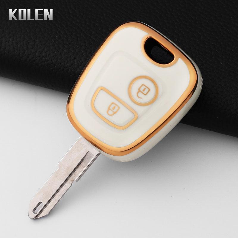 

Tpu Car Key Case Cover Shell For Peugeot 106 107 206 207 307 For Citroen C1 C2 C3 C4 Xsara Picasso For Toyota Aygo Key Protector