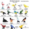 Large Insect Toy Set: Butterfly, Bee, Dragonfly, Ant, Cicada, and Rhinoceros Beetle Models for Kids