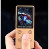 RUIRUIYU Mini Shiny USB Clip LCD Screen MP4 Media Player Support 32G TF Card Ultra Thin Lossless Sound MP4
