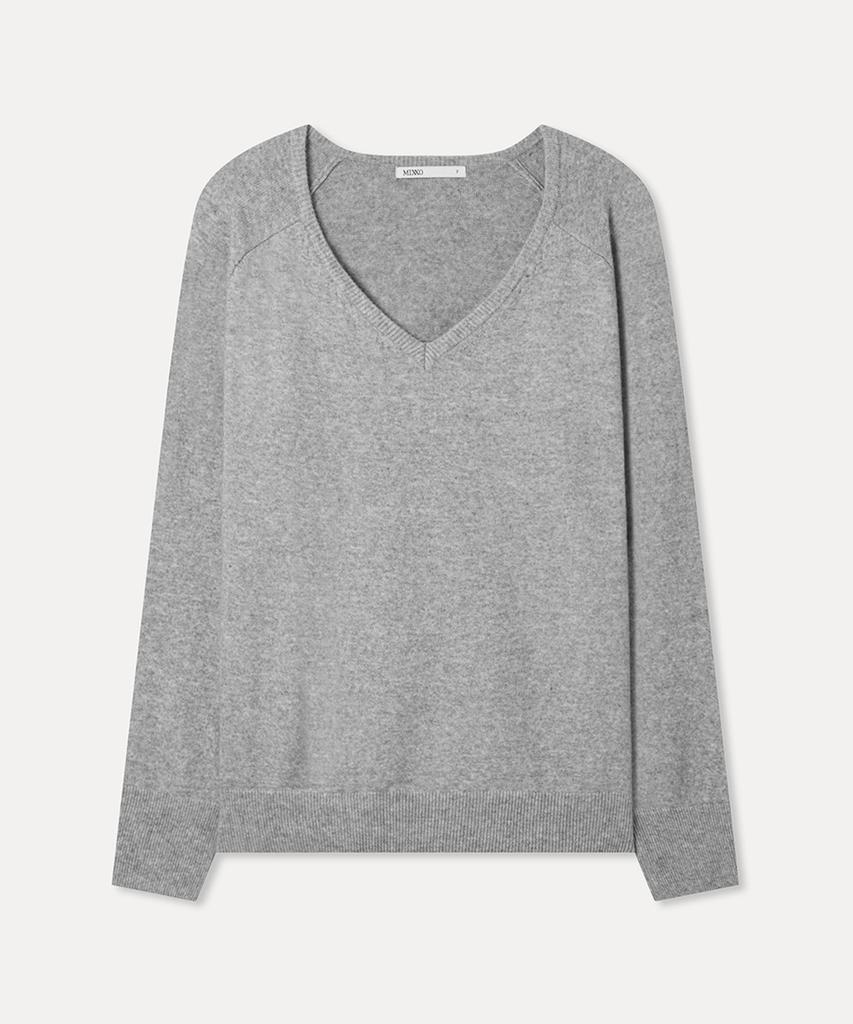 MIXXO Basic V-Neck Knit_Miwkag309T
