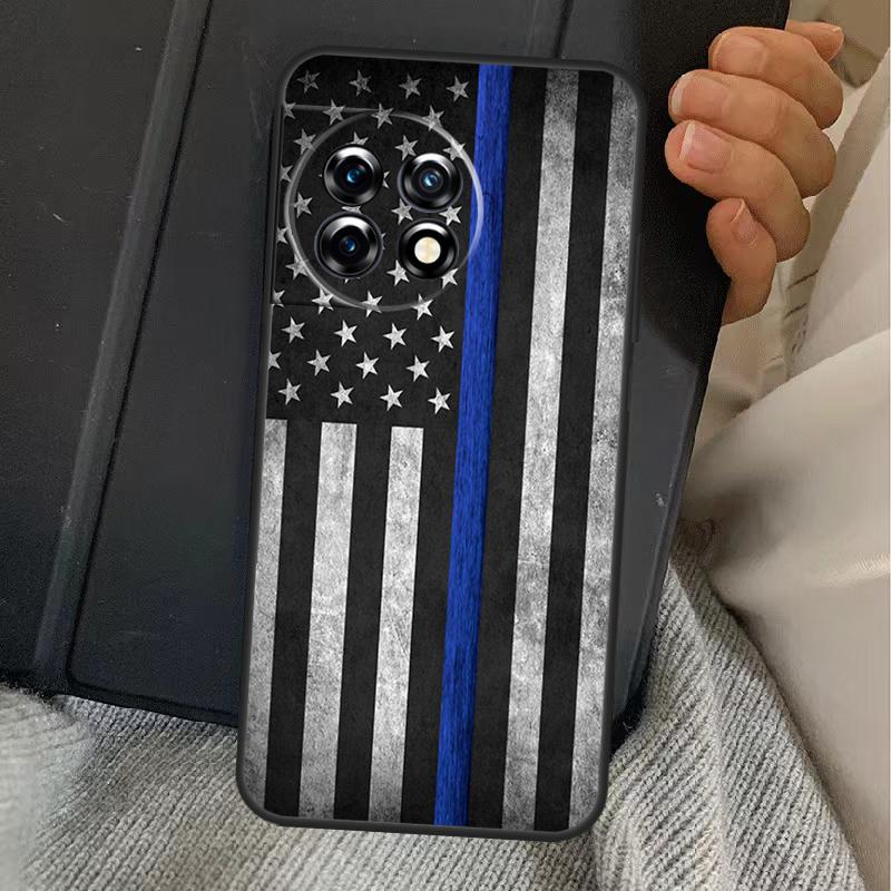Police Case For OnePlus 13R 12R 10R 13T 10T 8T 15 13 12 11 Nord CE 4 3 2 Lite N20 N30 Nord 5 Cover
