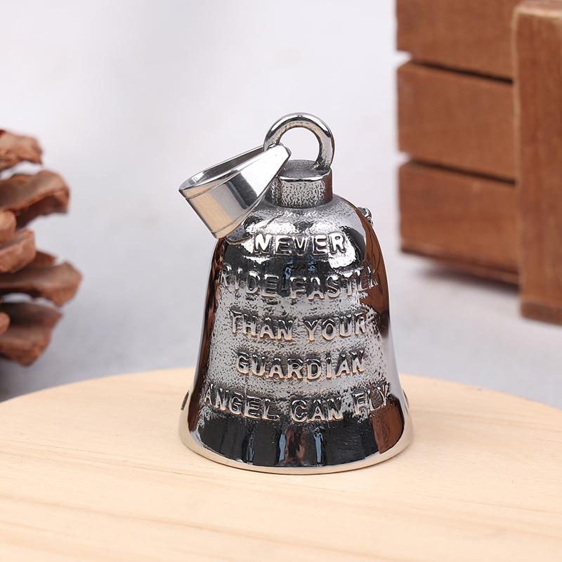 Biker Guardian Luck Riding Bell Motorcycle Gremlin Bells Motorcycle Bell Hanger