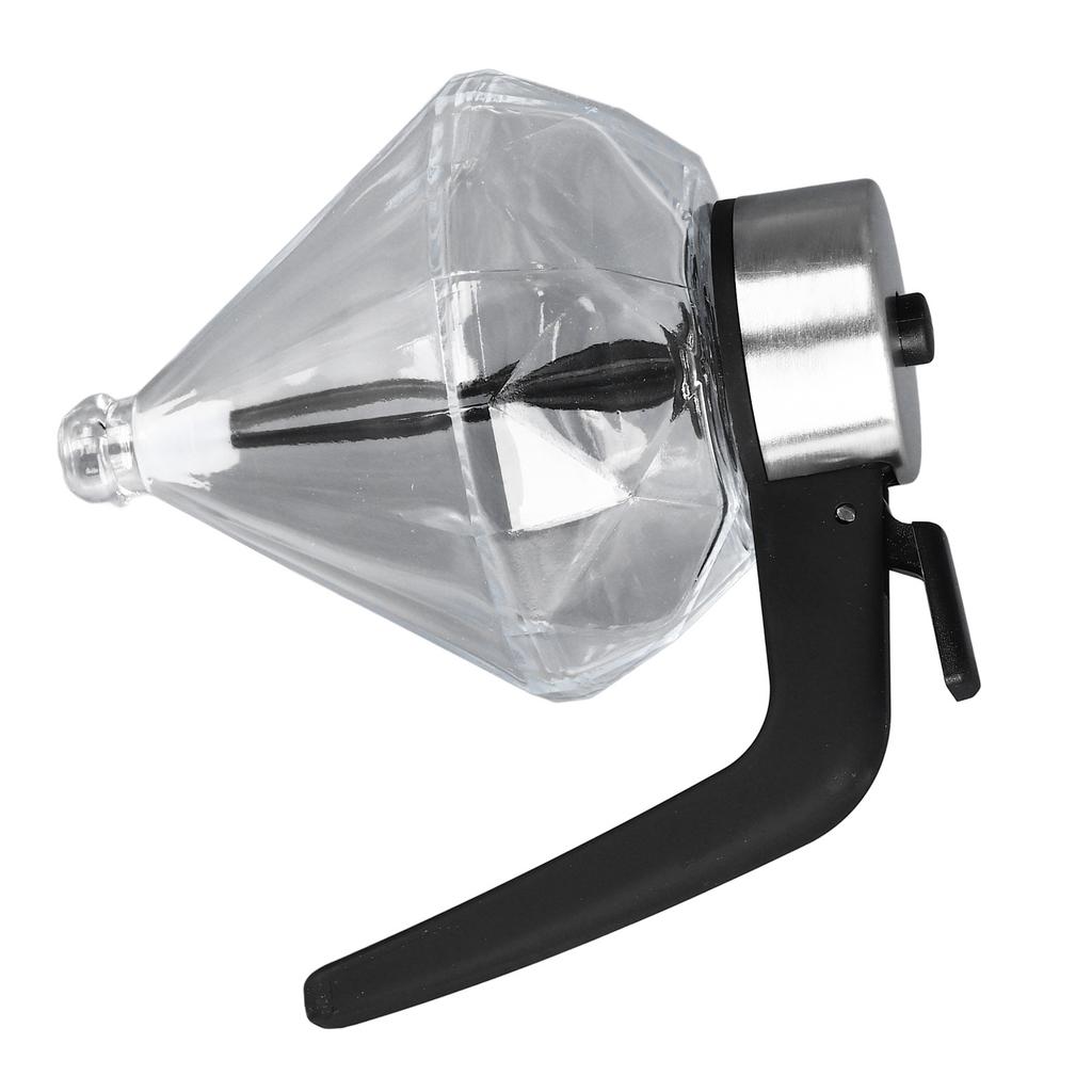 Honey Syrup Dispenser with Stand Multipurpose Honey Jar Clear Glass Honey Container with Dipper